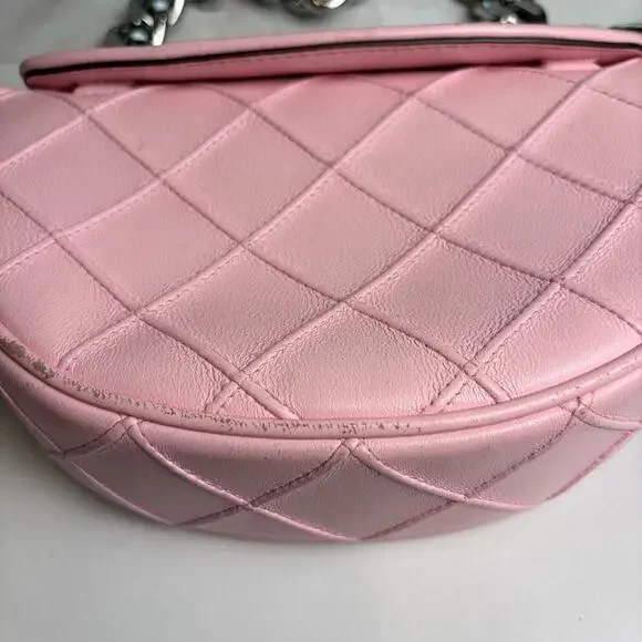 Tory Burch mini Fleming Soft Grain Crescent shoulder bag - Picture 10 of 16